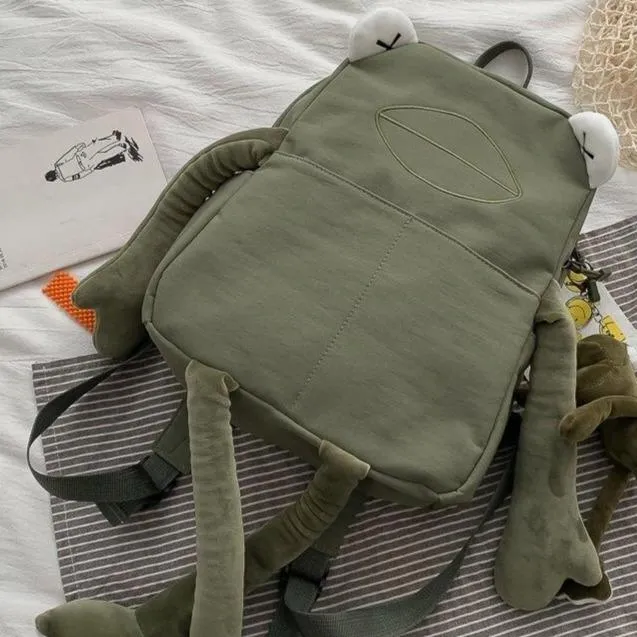 Kawaii Frog Backpack