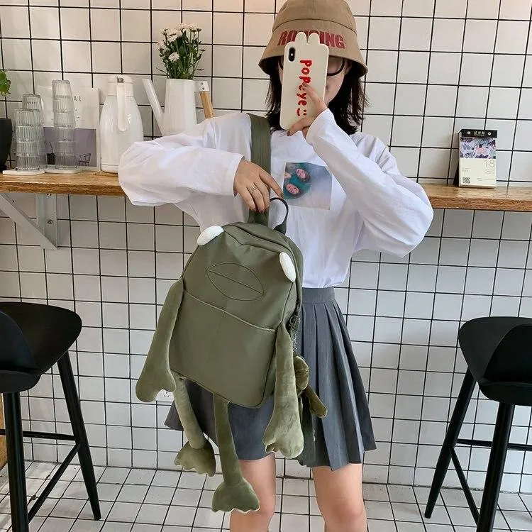 Kawaii Frog Backpack