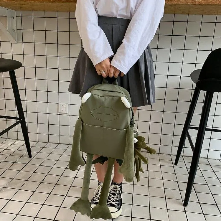 Kawaii Frog Backpack