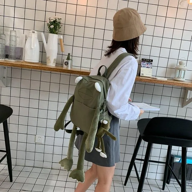 Kawaii Frog Backpack