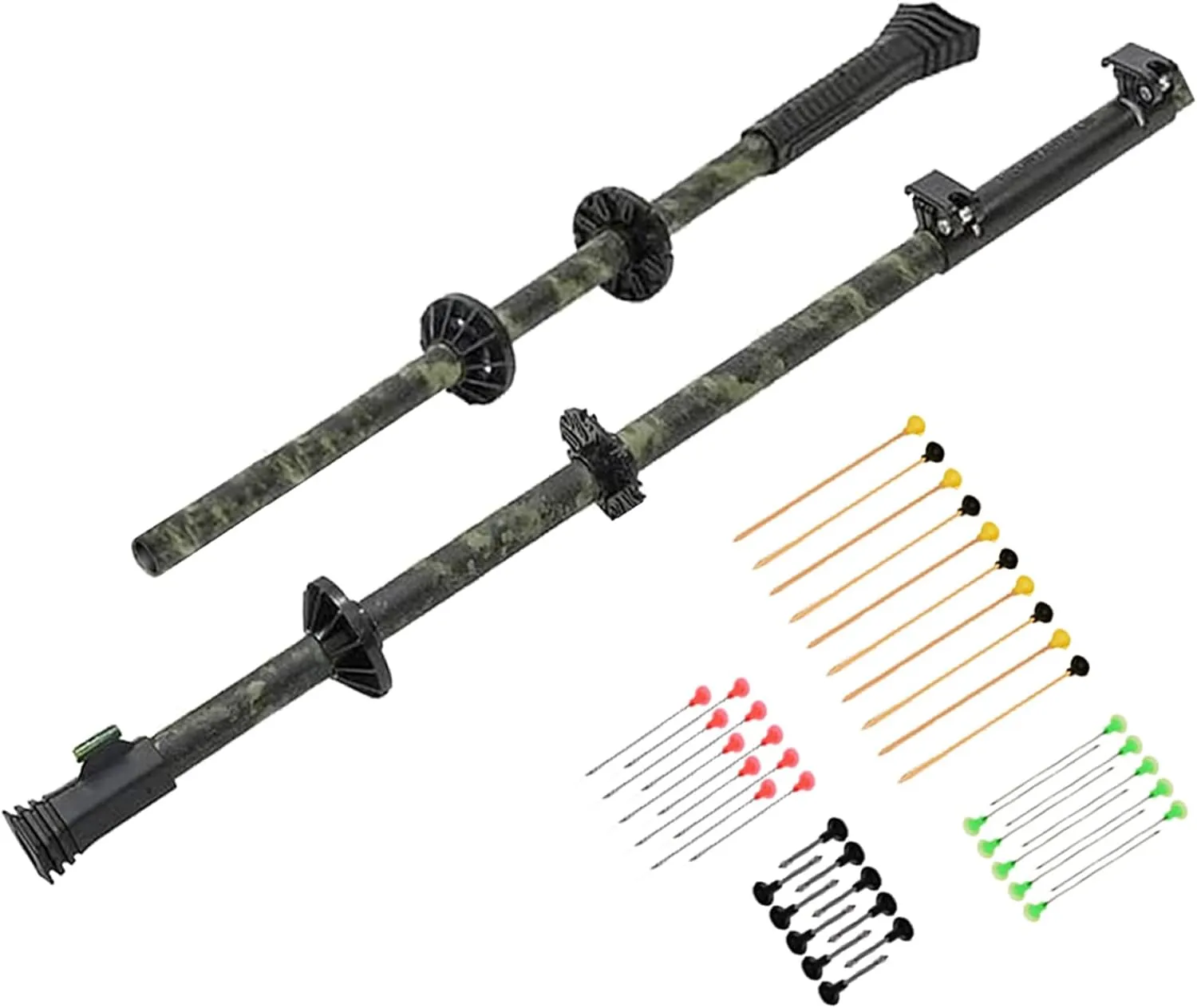 Khaos Professional .625 2 Piece Large Bore Hunting Blow Dart Gun, 4 and 5 Foot - Made in The US