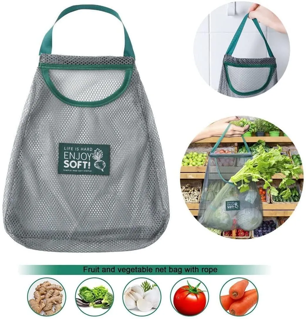 Kitchen Fruit Reusable Mesh Bags