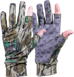 Knight & Hale Run N' Gun™ Gloves - Mossy Oak® Greenleaf®