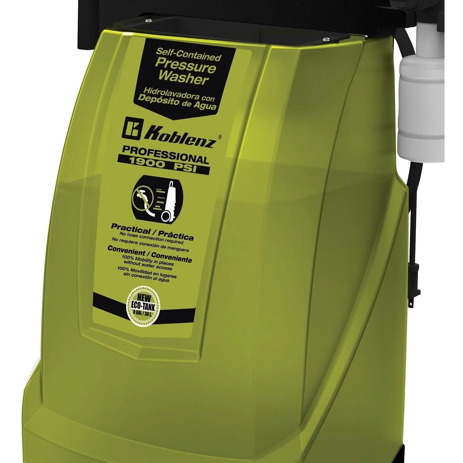 Koblenz HLT-370 V 1,900psi Self-Contained Pressure Washer