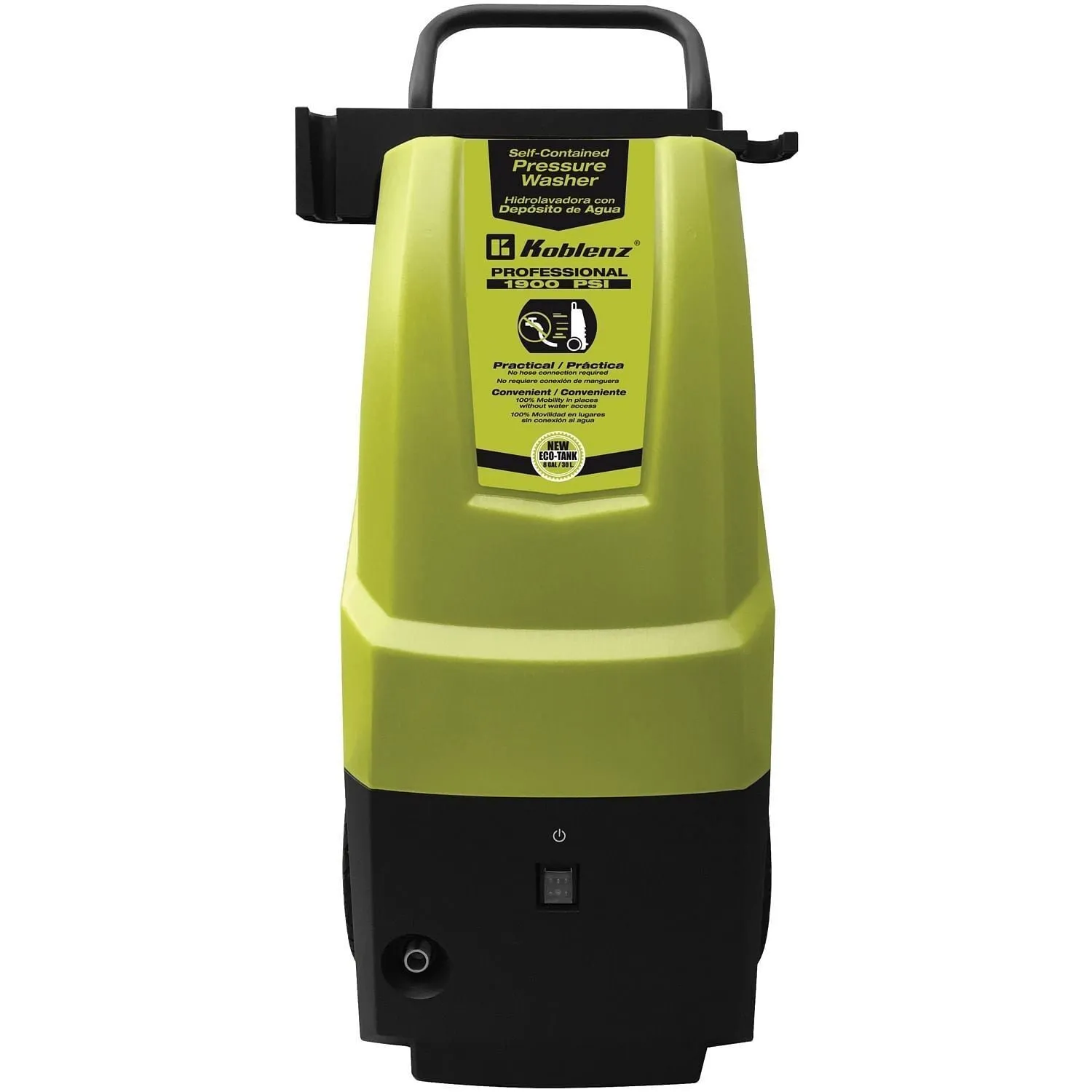 Koblenz HLT-370 V 1,900psi Self-Contained Pressure Washer