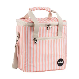 Kollab | Holiday Mini Cooler | Coral Stripe