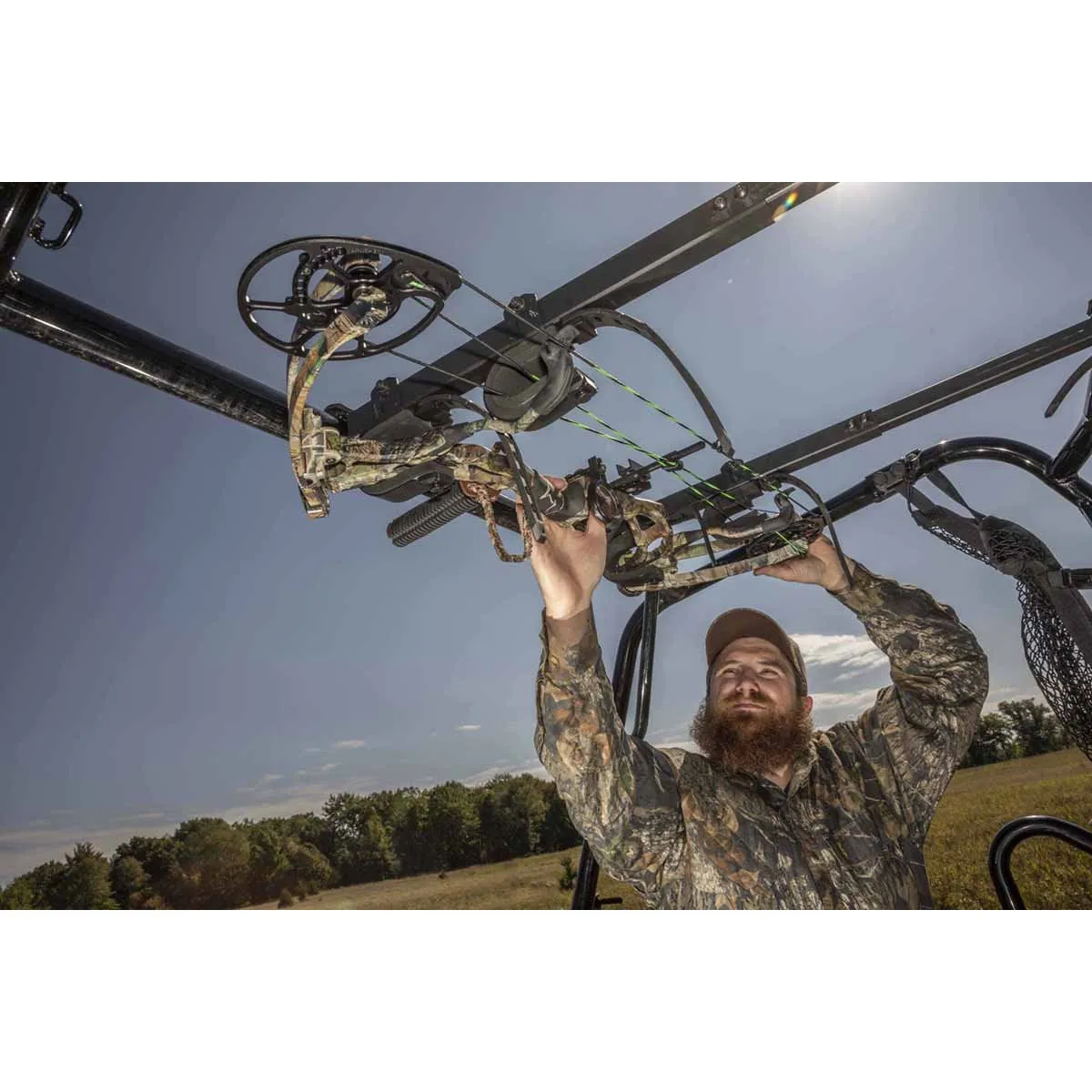 Kolpin UTV Overhead In-Cab Gun & Bow Rack