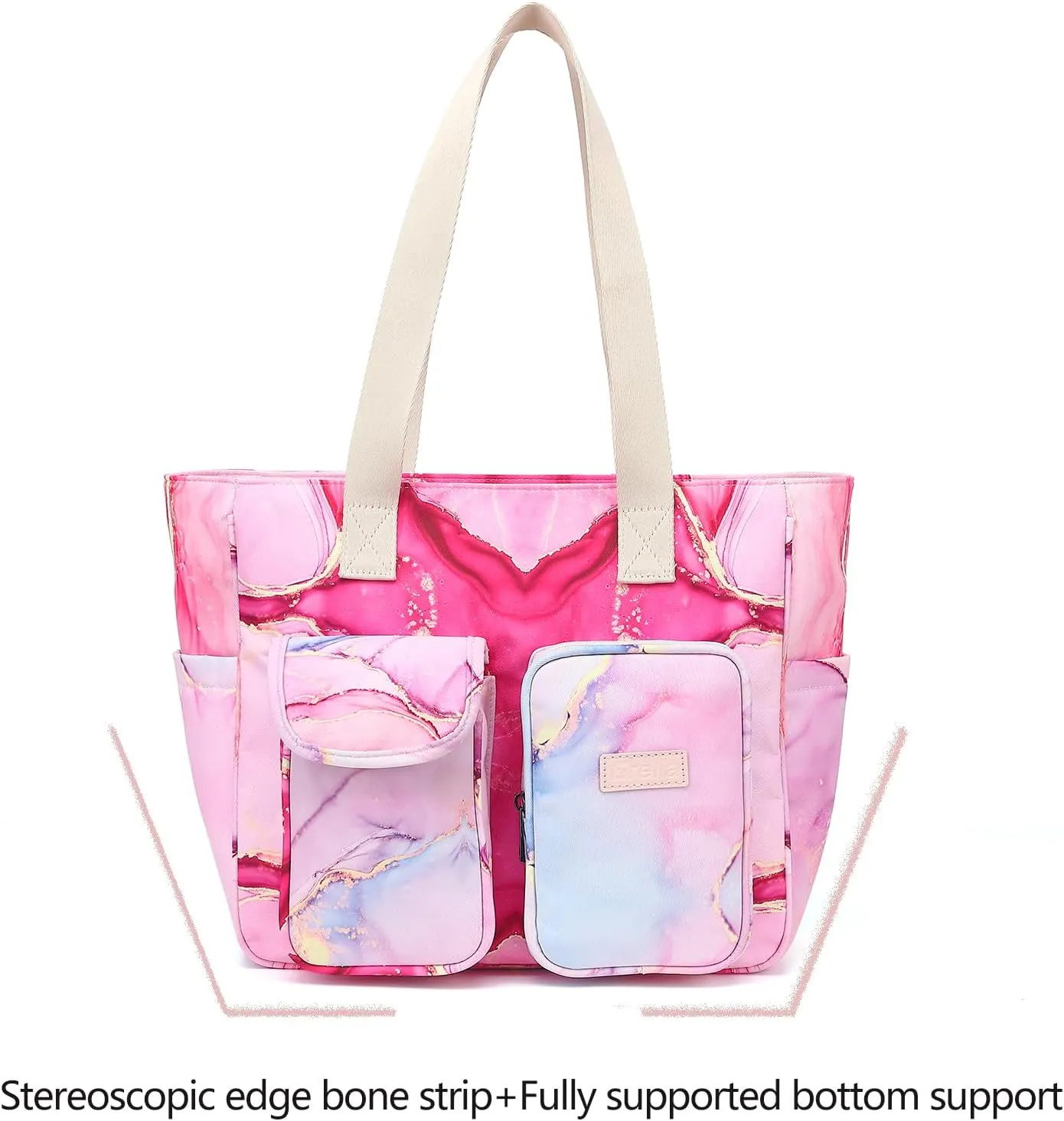 Laptop Tote Bag for Women 15.6 Inch Waterproof 16Pro Computer Bags Women Business Office Work Bag Briefcase