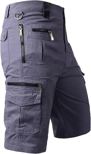 LCMTWX Men's Hiking Cargo Shorts Lightweight Outdoor Work Shorts for Men Relaxed Fit Travel Golf Camping Casual with Pockets