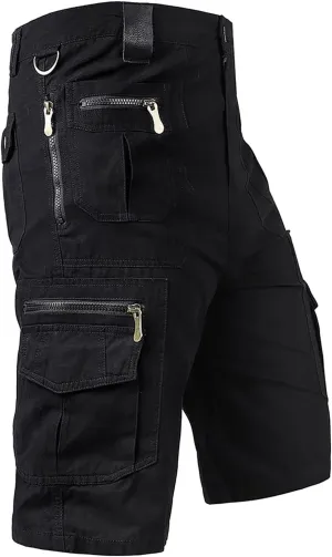 LCMTWX Men's Hiking Cargo Shorts Lightweight Outdoor Work Shorts for Men Relaxed Fit Travel Golf Camping Casual with Pockets