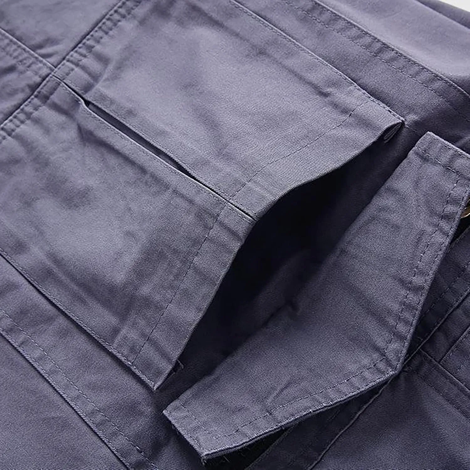 LCMTWX Men's Hiking Cargo Shorts Lightweight Outdoor Work Shorts for Men Relaxed Fit Travel Golf Camping Casual with Pockets