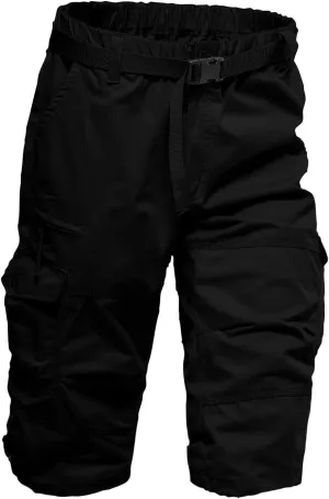 LCMTWX Men's Hiking Cargo Shorts Lightweight Outdoor Work Shorts for Men Relaxed Fit Travel Golf Camping Casual with Pockets