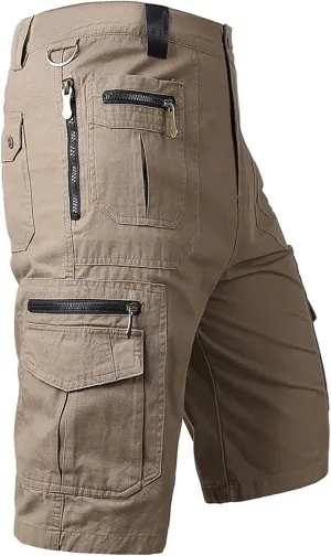 LCMTWX Men's Hiking Cargo Shorts Lightweight Outdoor Work Shorts for Men Relaxed Fit Travel Golf Camping Casual with Pockets