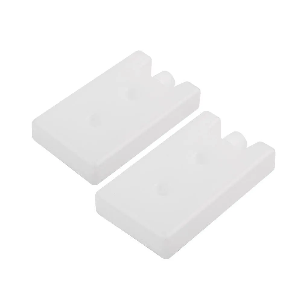 Lehuy2536gh Spare Part 2pc Ice Freezer Packs Lunch Box Cool Packs Reusable Refreeze Blocks Lunch Bags