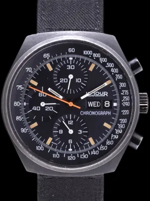 LeJour Chronograph (Ref. 7000) Original PVD Valjoux Cal. 7750