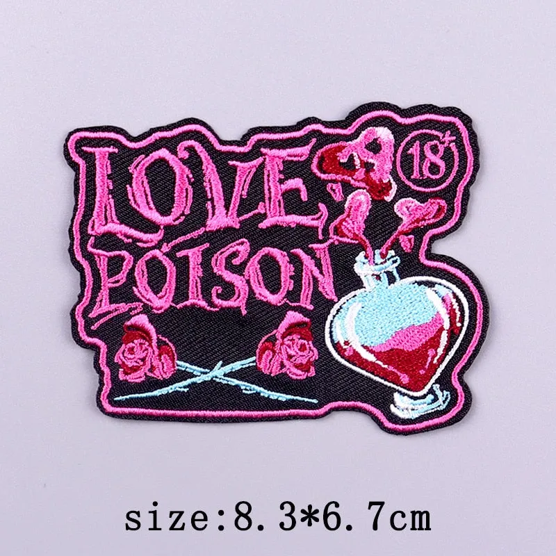 Light Up Quotes Patches