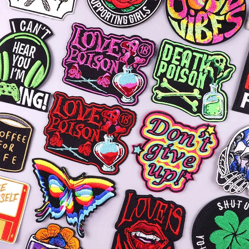 Light Up Quotes Patches
