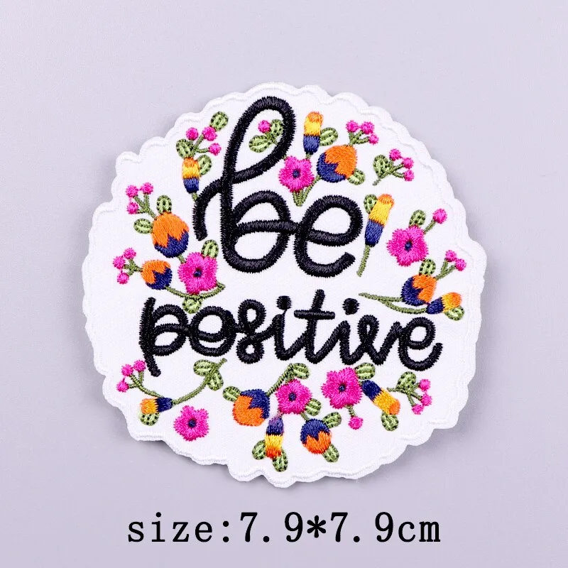 Light Up Quotes Patches