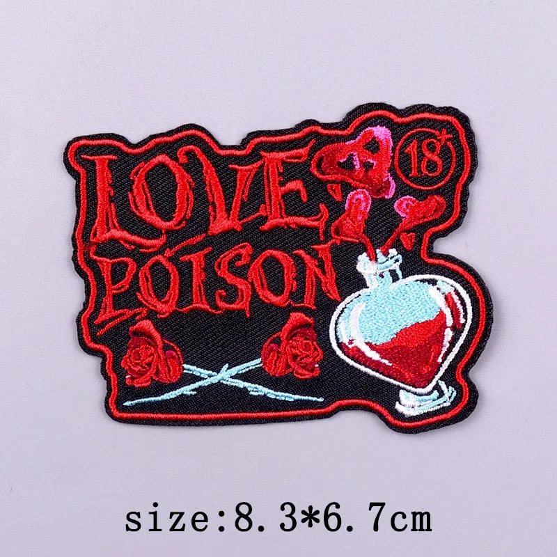 Light Up Quotes Patches