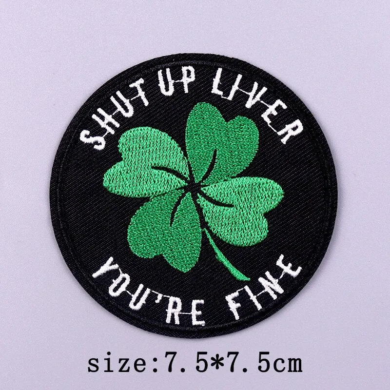 Light Up Quotes Patches