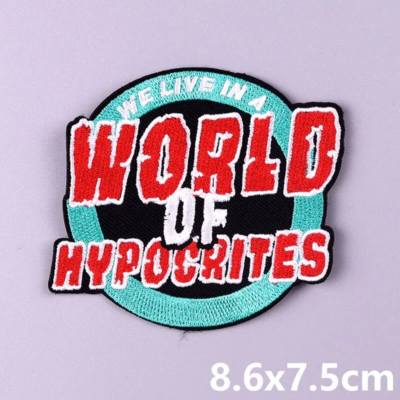 Light Up Quotes Patches