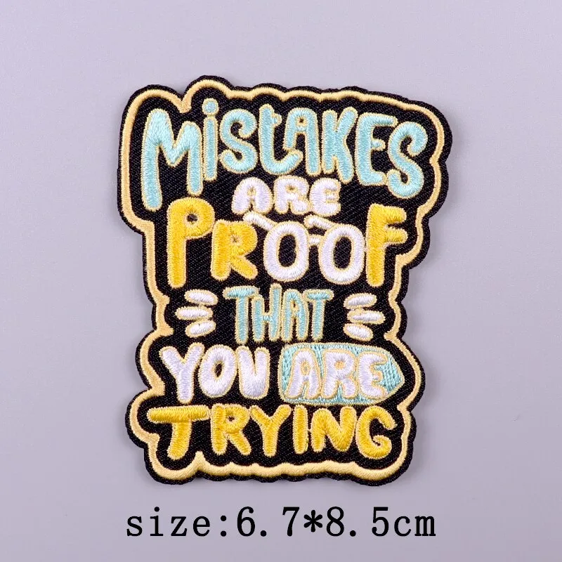 Light Up Quotes Patches