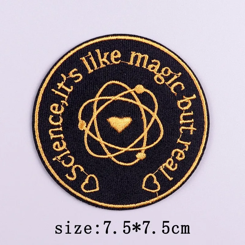 Light Up Quotes Patches