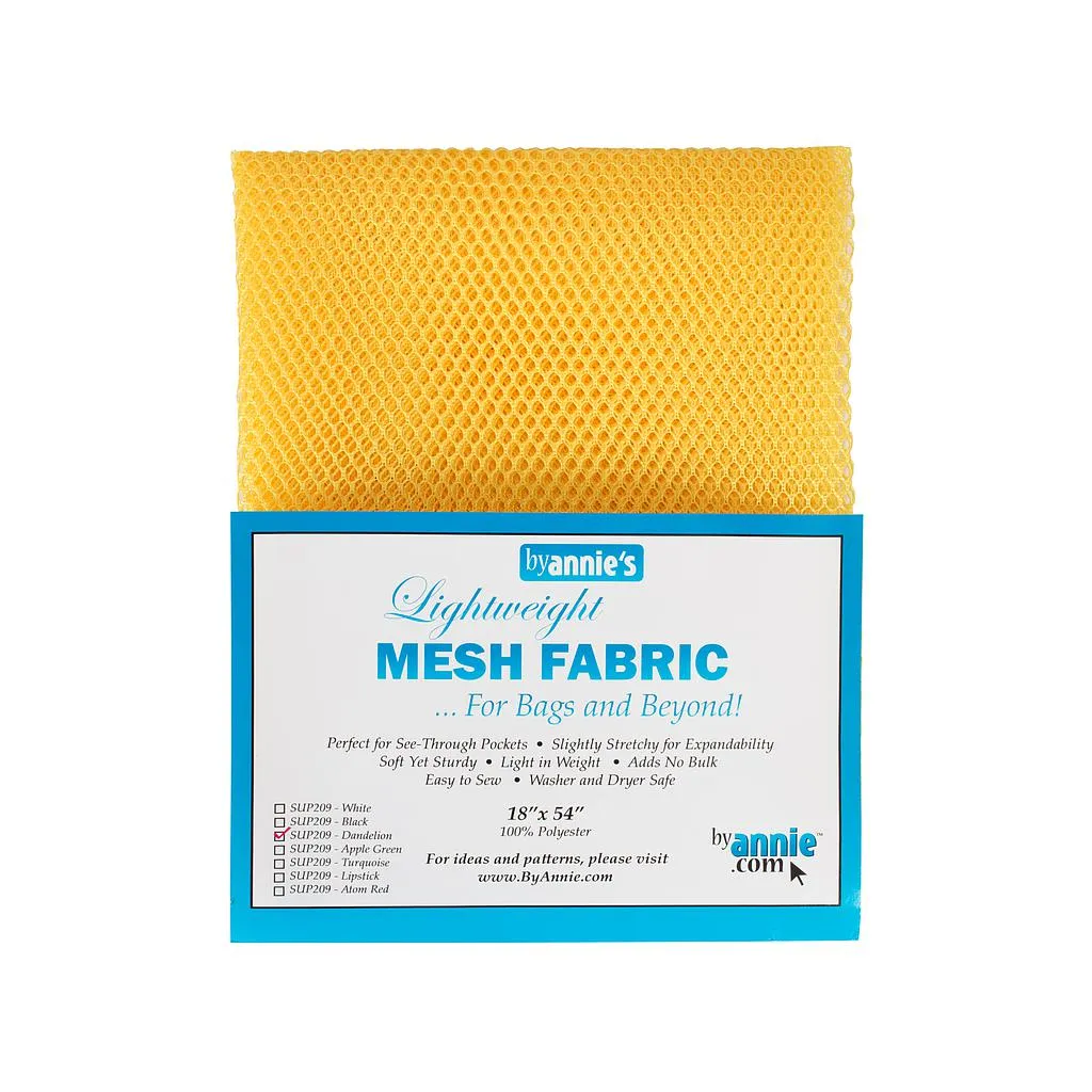 Lightweight Mesh Fabric Dandelion Yellow