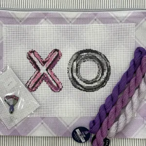 Lilac Plaid Project Bag A-ISE PB lilac