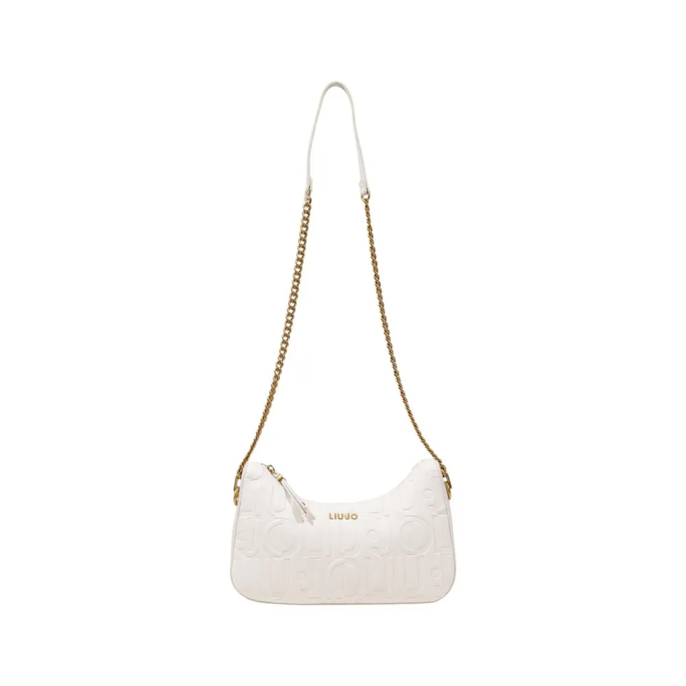 Liu Jo Cream Polyethylene Handbag