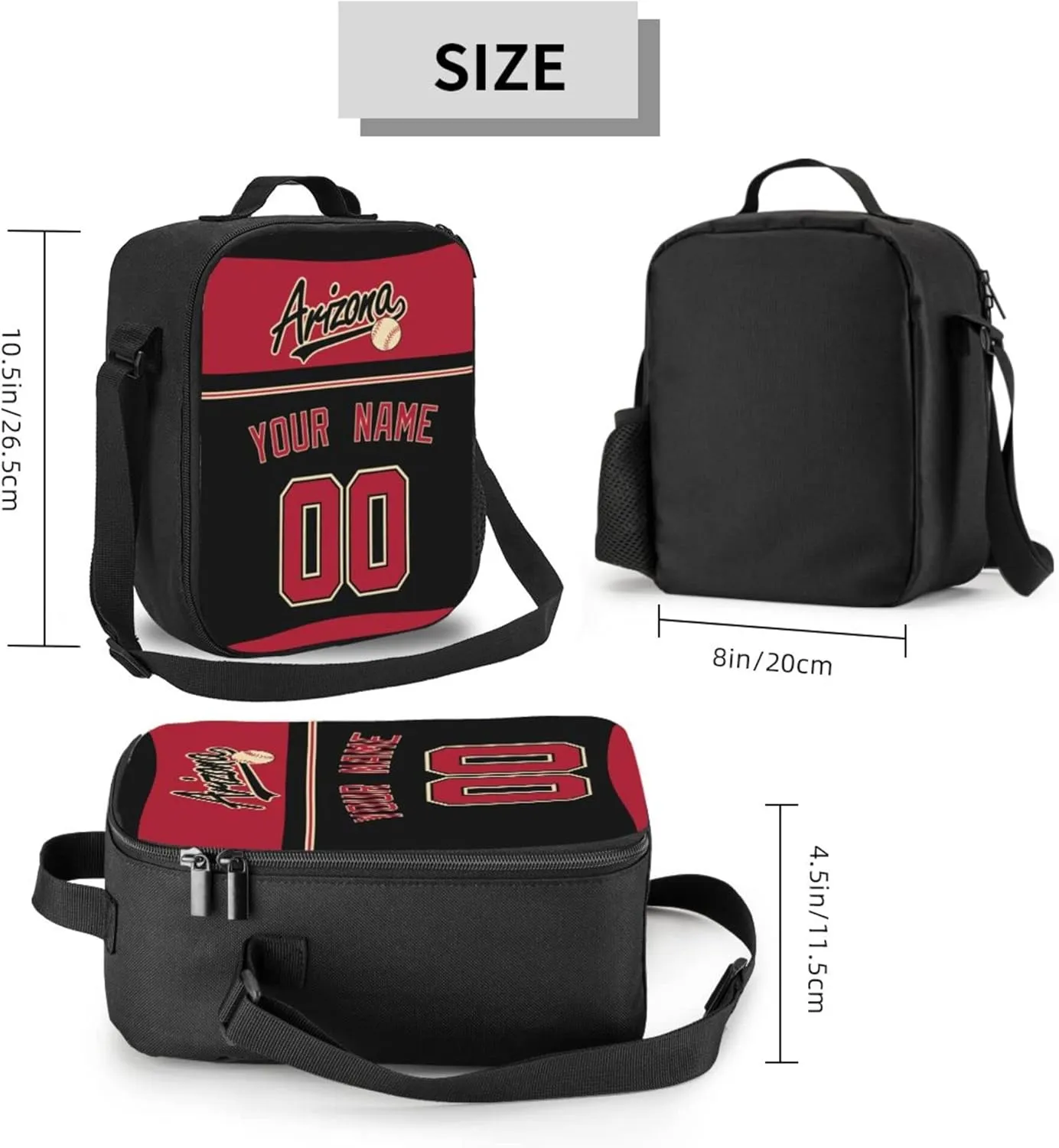 Lunch Bag Arizona Personalized Lunch Box Backpack Gifts for Men Women