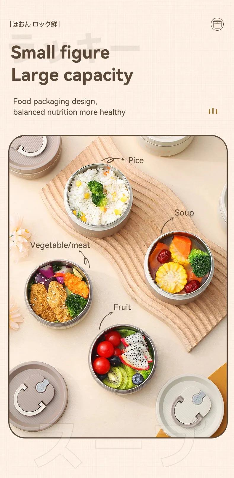 Lunch Box Set, Lunch Container With Insulated Bag, 18/8 Stainless Steel Thermal Food Container