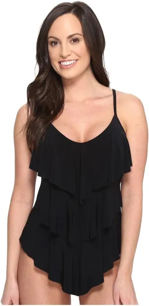 Magicsuit Womens Solids Rita Top Black 10