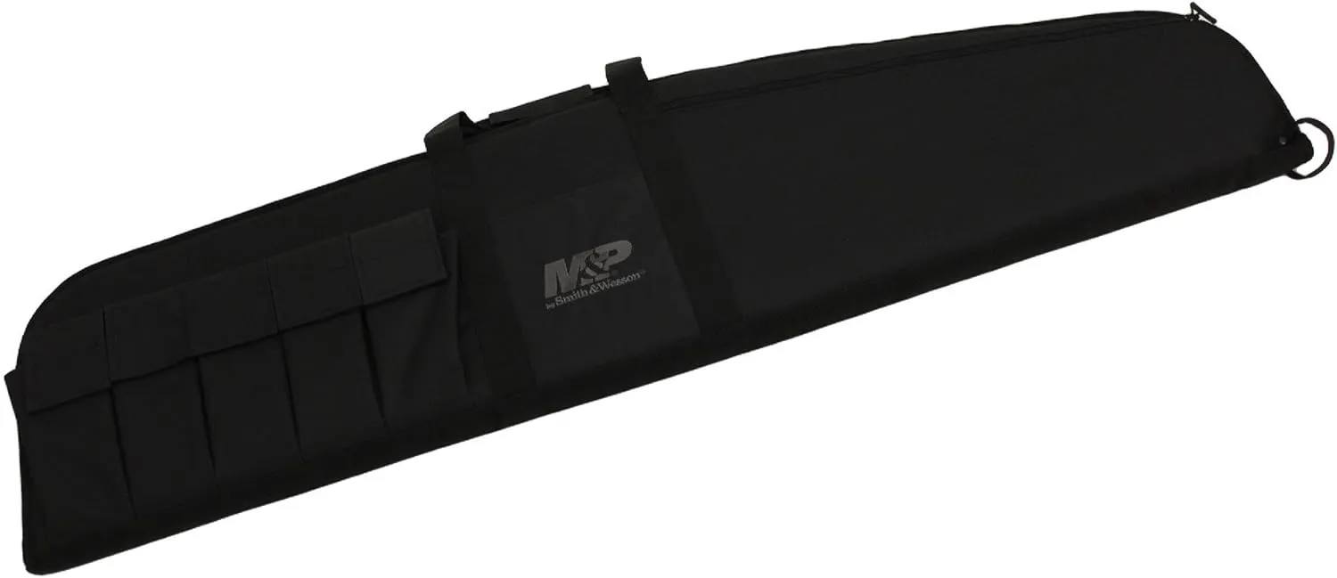M&P by Smith & Wesson Duty Series Gun Case Padded Tactical Rifle Bag for Hunting Shooting Range Sports Storage and Transport