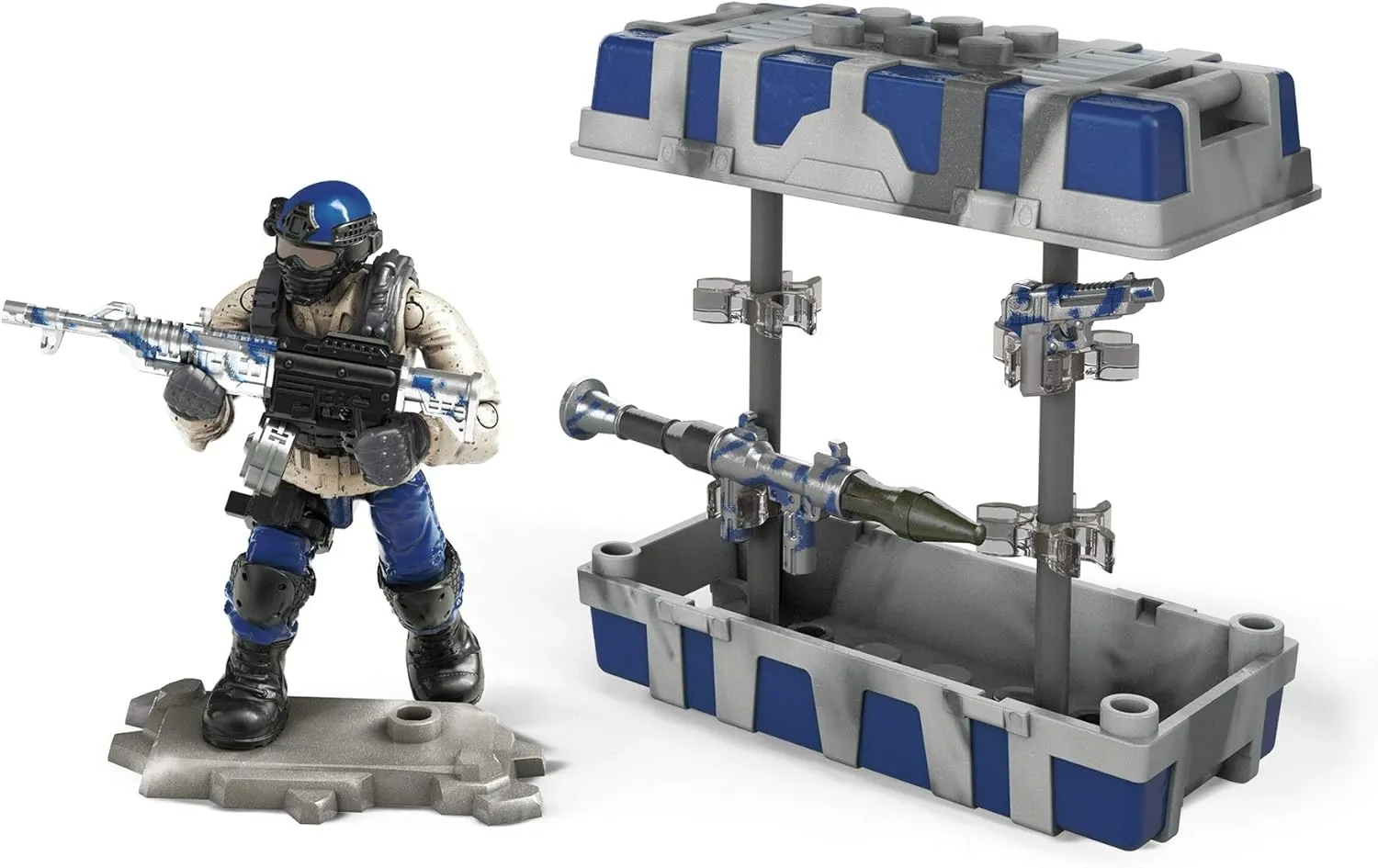 Mega Construx Call of Duty Navy Weapon Crate, Multi