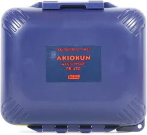 Meiho Tackle Box Waterproof Akiokun FB 470 107 x 93 x 35 mm Navy (6700)