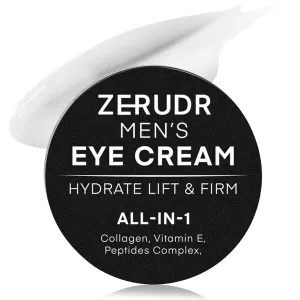 Men’s under Eye cream: all-in-1 Eye Bags, Dark Circles, and Puffiness reduce- Men’s eye care for hydrate, firm & repair