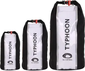 Mersea Roll Top Dry Bags - Black/Transparent