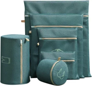 Mesh Laundry Bag, Strong Permeable Mesh Bags, with Zipper Delicate Mesh Laundry Washing Bags (Style a)