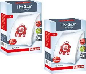 Miele Fjm Hyclean 3D Efficiency Dust Type 8 Bags and 4 Filters
