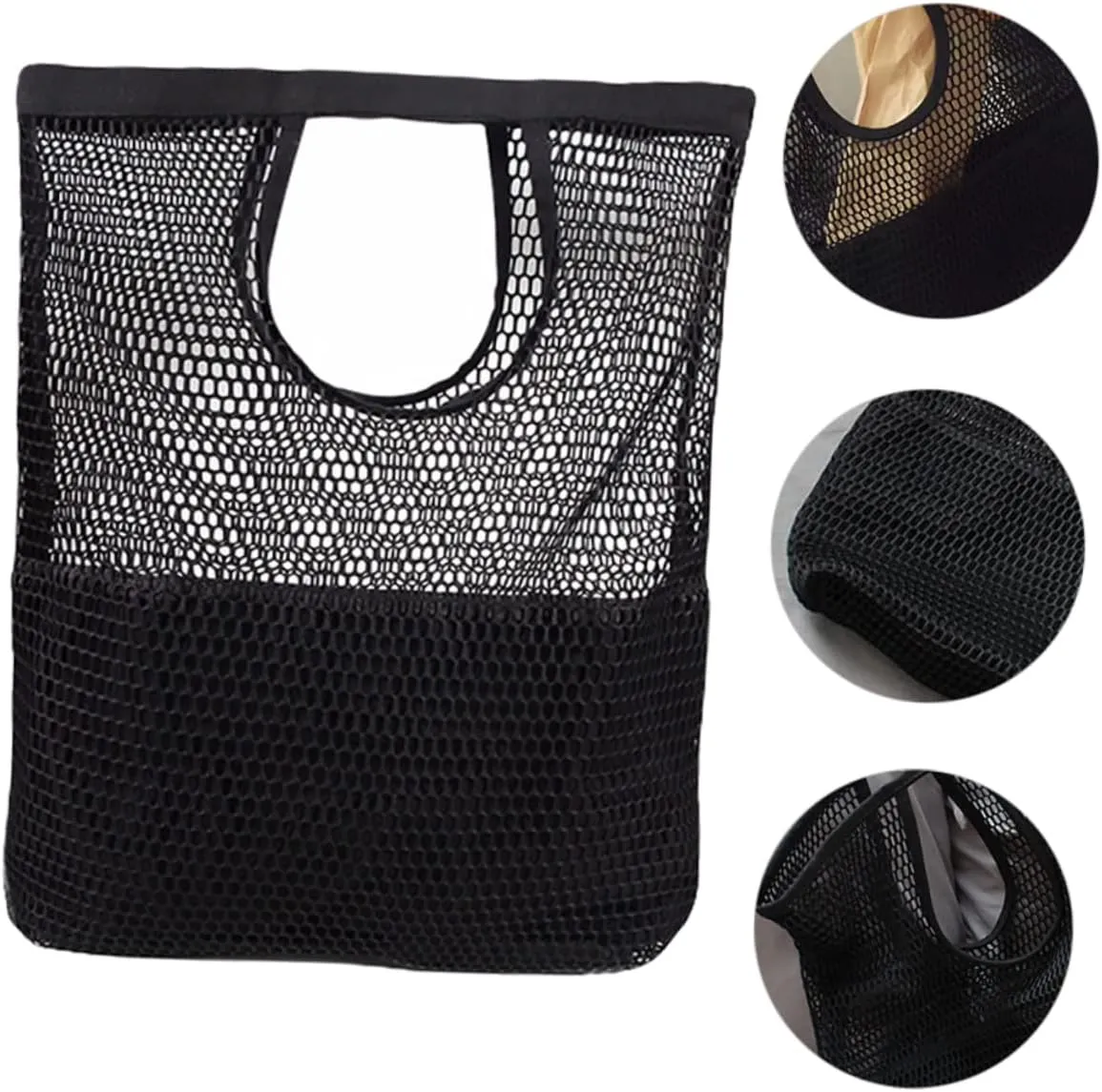 Mikinona 1pc Mesh Shopping Bag Bags for Women Canvas Shopping Bags Women Tote Bags Woman Handbags Womens Mesh Bag