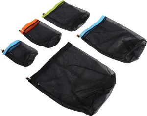 Milisten 1 Set Travel Compression Stuff Sack for Outdoor Gear and Clothing Durable Mesh Storage Bags for Camping Backpacking and Travel Reusable Design