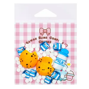 Milk and Cookies Slime Toppings Charm Bag