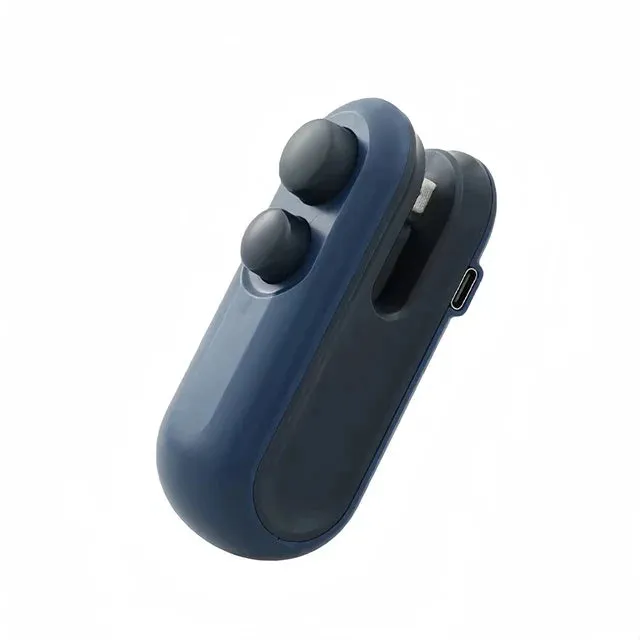 Mini Heat Bag Sealing Machine Package Sealer Bags Plastic Food Sealer Clip Bag Handheld Sealer Food Packaging Heat Sealer Opener