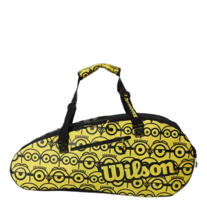 Minions Tour 12Pk Racket Bag Black/Yellow