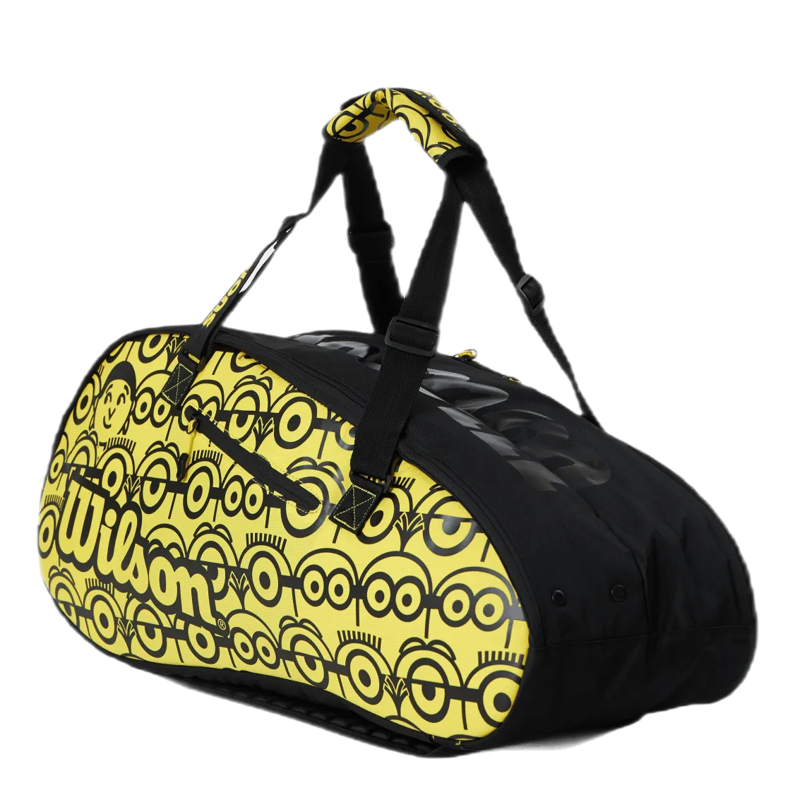 Minions Tour 12Pk Racket Bag Black/Yellow