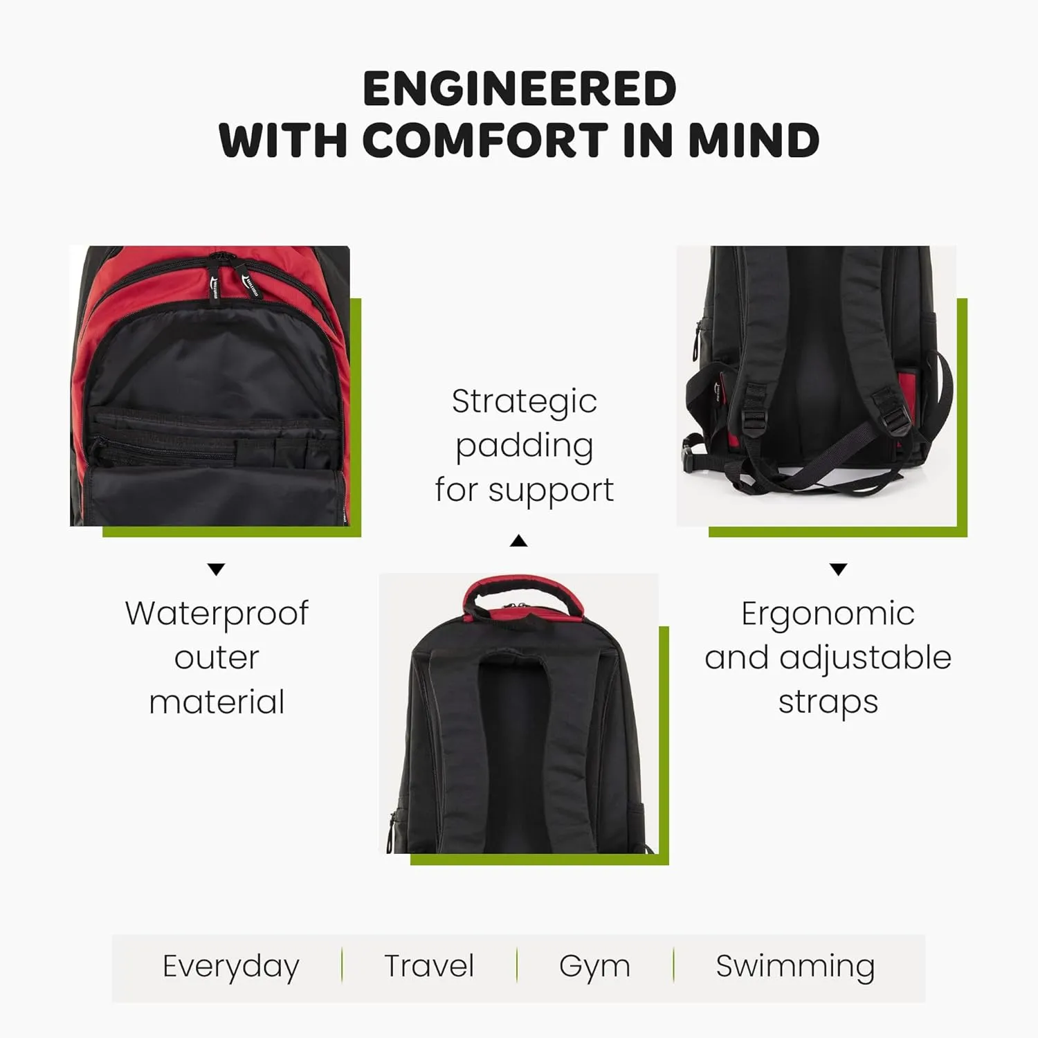 Mintra Sports Backpacks (Provincial Blue, Challenger)