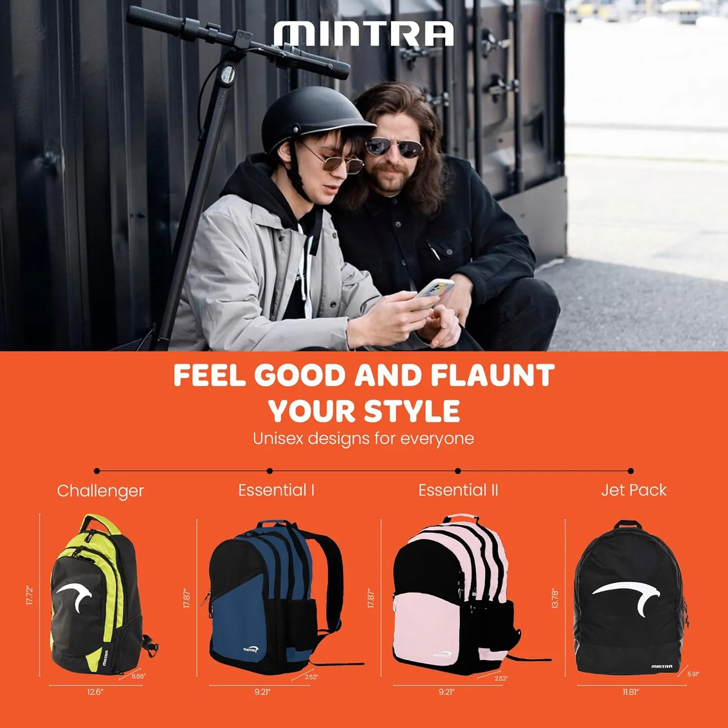 Mintra Sports Backpacks (Provincial Blue, Challenger)