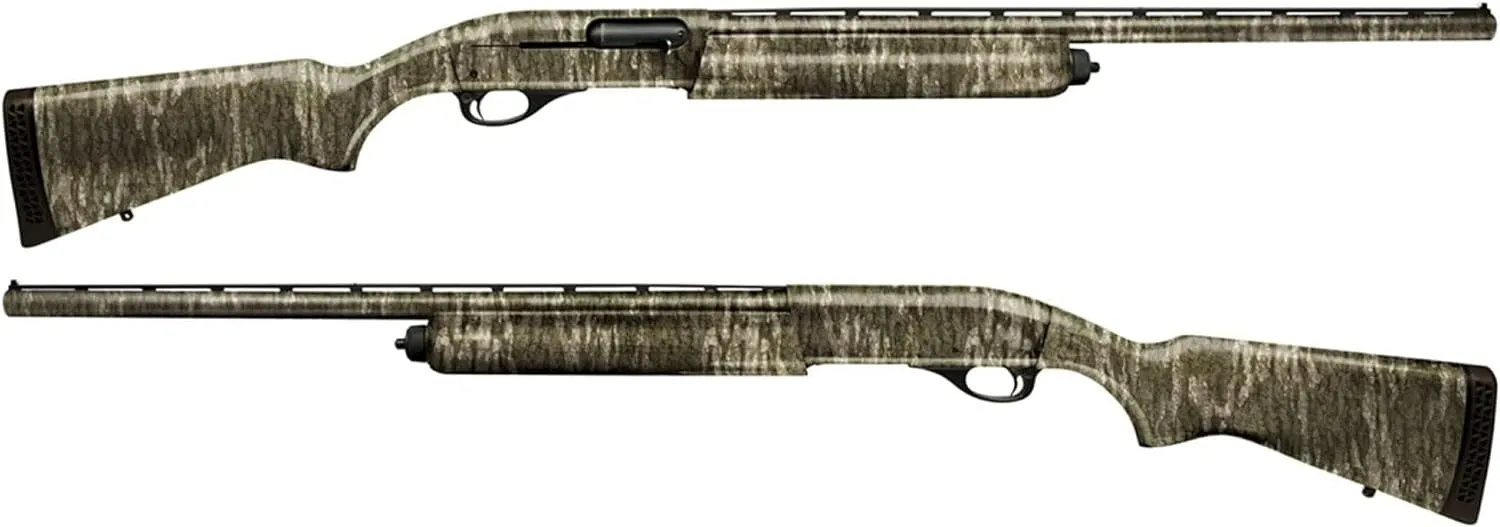 Mossy Oak Graphics - 14004-BL Bottomland Camouflage Gun Skin Kit - Easy to Install Precut Vinyl Wraps and Matte Finish - Shotgun Kit