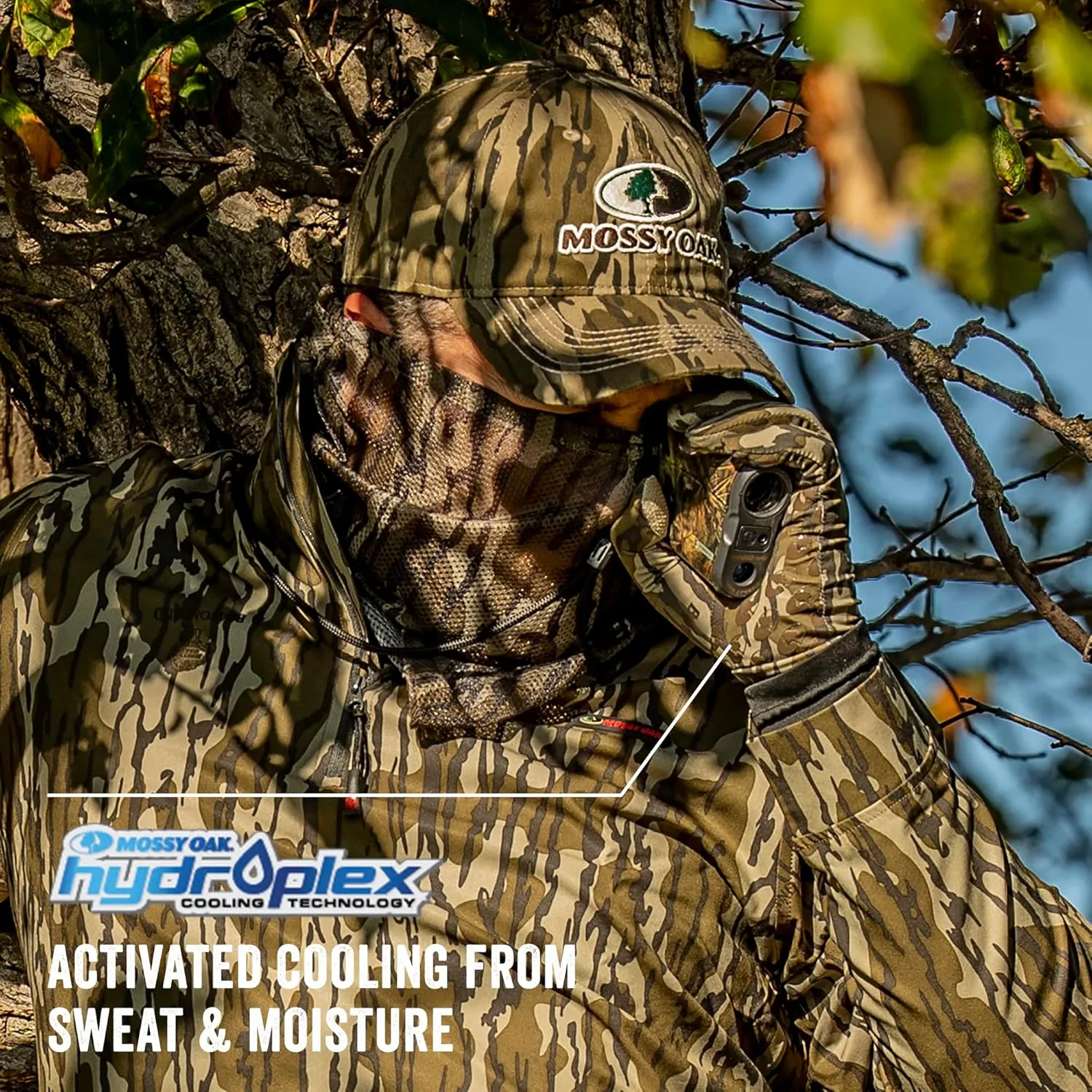 Mossy Oak Mens Lightweight Camo Hunting Gloves